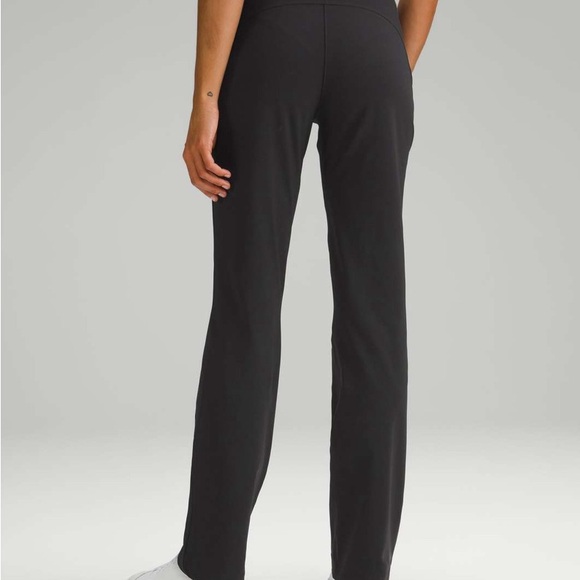 Lululemon Smooth Fit Pull-On High-Rise Pant size 8 Black - Picture 2 of 7